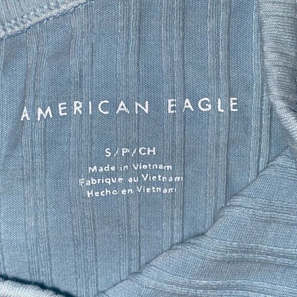 American Eagle Outfitters Ribbed One Shoulder Tank Top Size S - Picture 3 of 3